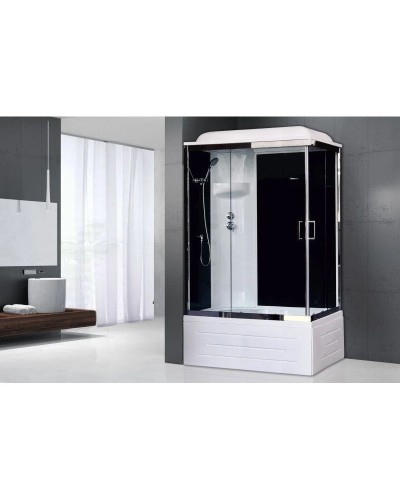 Душевая кабина 120х80х217 см Royal Bath RB8120BP6-BT-CH-L прозрачное