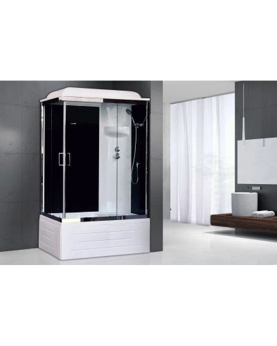 Душевая кабина 120х80х217 см Royal Bath RB8120BP6-BT-CH-R прозрачное