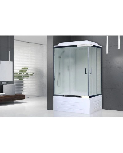 Душевая кабина 120х80х217 см Royal Bath RB8120BP6-WC-CH-L матовое