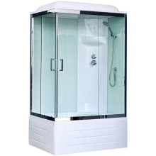Душевая кабина 120х80х217 см Royal Bath RB8120BP6-WT-CH-R прозрачное