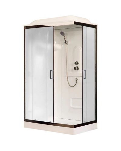 Душевая кабина 120х80х217 см Royal Bath RB8120HP1-M-CH-L матовое