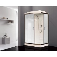 Душевая кабина 120х80х217 см Royal Bath RB8120HP1-M-CH-L матовое