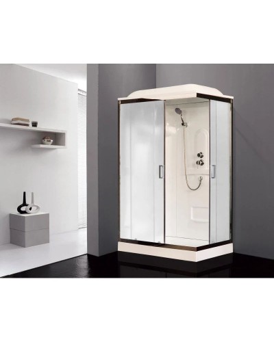 Душевая кабина 120х80х217 см Royal Bath RB8120HP1-M-CH-L матовое
