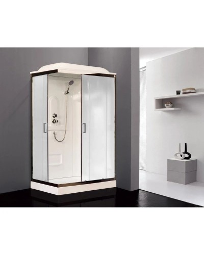 Душевая кабина 120х80х217 см Royal Bath RB8120HP1-M-CH-R матовое