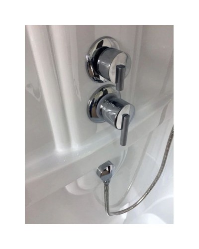 Душевая кабина 120х80х217 см Royal Bath RB8120HP1-M-CH-R матовое