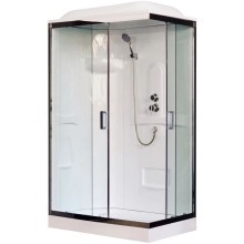 Душевая кабина 120х80х217 см Royal Bath RB8120HP1-T-CH-L прозрачное