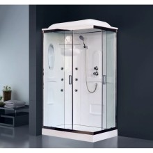 Душевая кабина 120х80х217 см Royal Bath RB8120HP2-T-CH-L прозрачное