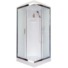 Душевая кабина 90х90х217 см Royal Bath RB90HP1-M-CH матовое