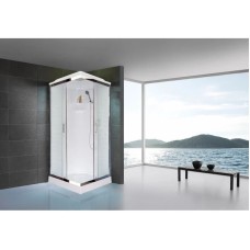 Душевая кабина 90х90х217 см Royal Bath RB90HP1-M-CH матовое