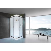 Душевая кабина 90х90х217 см Royal Bath RB90HP1-T-CH прозрачное