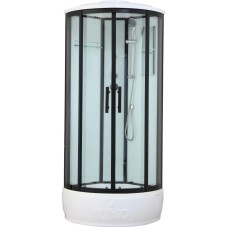 Душевая кабина 80x80x220 см Timo Standart T-6680 B прозрачное