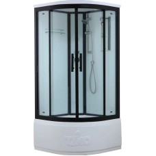 Душевая кабина 100x100x220 см Timo Standart T-6600 B прозрачное