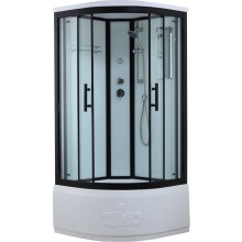 Душевая кабина 100x100x220 см Timo Standart T-6600 B прозрачное