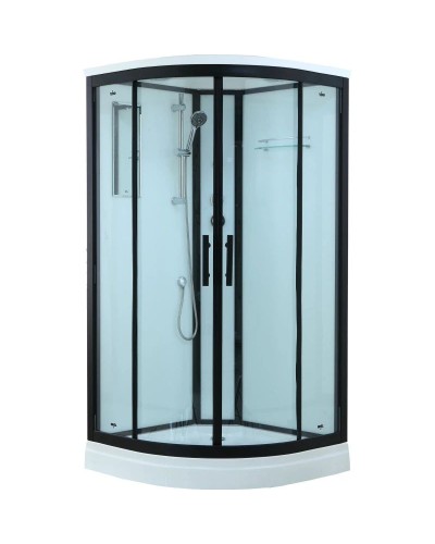 Душевая кабина 100x100x220 см Timo Standart T-6601 B прозрачное