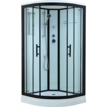Душевая кабина 100x100x220 см Timo Standart T-6601 B прозрачное