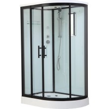Душевая кабина 120x85x220 см Timo Standart T-6602 B L прозрачное