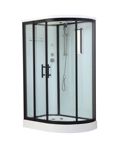 Душевая кабина 120x85x220 см Timo Standart T-6602 B L прозрачное