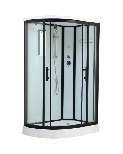 Душевая кабина 120x85x220 см Timo Standart T-6602 B R прозрачное