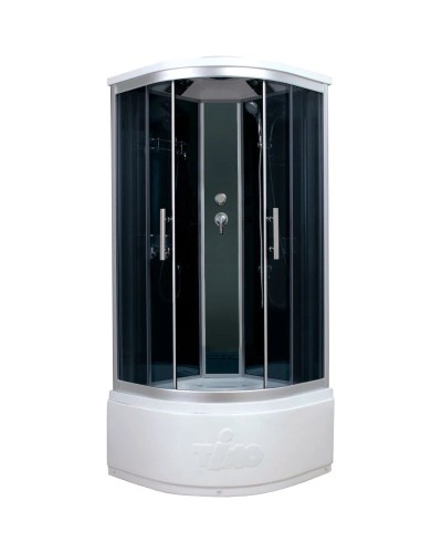 Душевая кабина 100x100x220 см Timo Standart T-1100 P тонированное