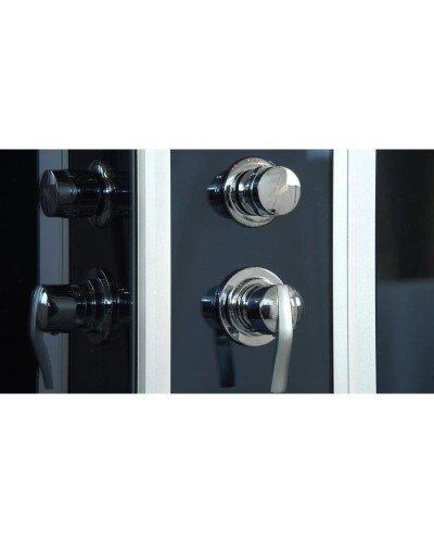 Душевая кабина 100x100x220 см Timo Standart T-1101 тонированное