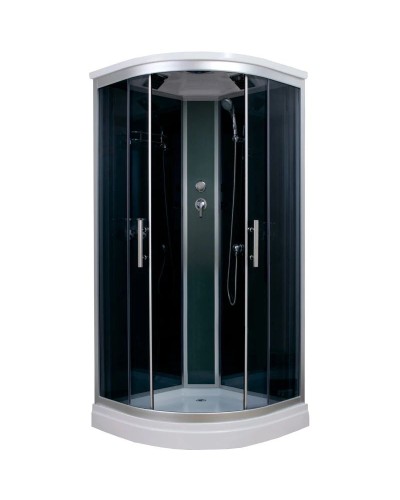 Душевая кабина 100x100x220 см Timo Standart T-1101 P тонированное