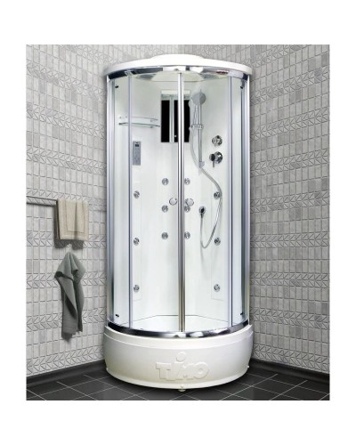 Душевая кабина 80x80x220 см Timo Lux T-7780 прозрачное