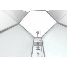 Душевая кабина 90x90x222 см Timo Ilma ILMA-709 прозрачное