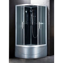 Душевая кабина 90x90x210 см Esbano Elegancia ESG-90 CRB матовое