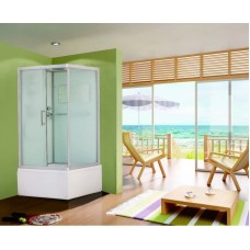 Душевая кабина 100x80x210 см Esbano Elegancia ES-108 CKRB L матовое