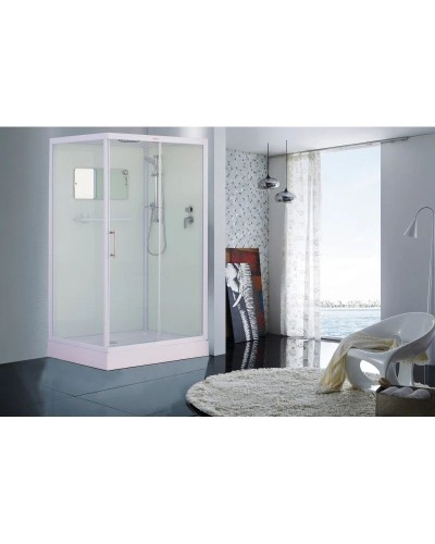 Душевая кабина 100x80x210 см Esbano Elegancia ESW-108 CKR прозрачное