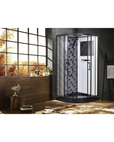 Душевая кабина 90x90x210 см Esbano Elegancia ESB-90 CR прозрачное