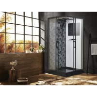 Душевая кабина 100x100x210 см Esbano Elegancia ESB-100 СKR прозрачное