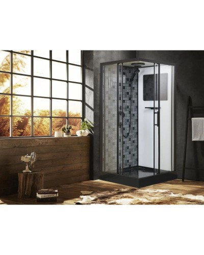 Душевая кабина 100x100x210 см Esbano Elegancia ESB-100 СKR прозрачное