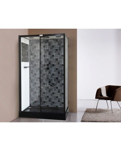 Душевая кабина 120x80x210 см Esbano Elegancia ESB-1280 CKR прозрачное