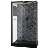 Душевая кабина 110x80x210 см Esbano Elegancia ESB-1180 CKR прозрачное