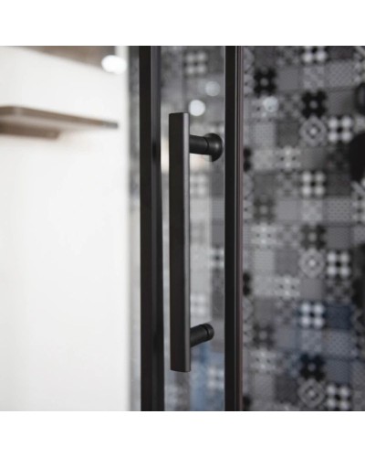 Душевая кабина 110x80x210 см Esbano Elegancia ESB-1180 CKR прозрачное