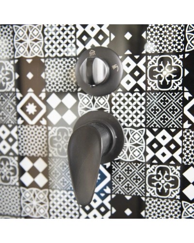 Душевая кабина 120x80x210 см Esbano Elegancia ESB-1280 CKR прозрачное