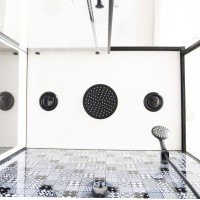 Душевая кабина 110x80x210 см Esbano Elegancia ESB-1180 CKR прозрачное