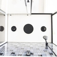 Душевая кабина 110x80x210 см Esbano Elegancia ESB-1180 CKR прозрачное