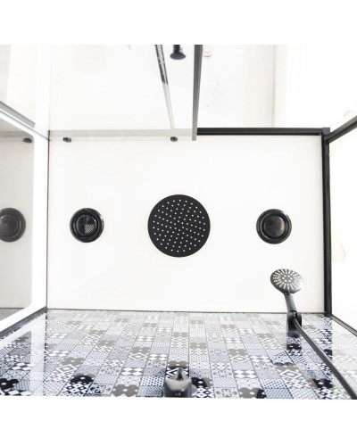 Душевая кабина 110x80x210 см Esbano Elegancia ESB-1180 CKR прозрачное