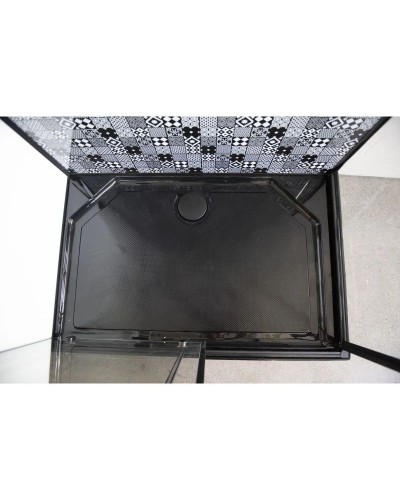 Душевая кабина 110x80x210 см Esbano Elegancia ESB-1180 CKR прозрачное