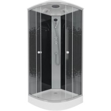 Душевая кабина 100х100х215 см Niagara NG-4502-08BLACK интимато