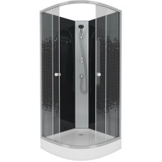 Душевая кабина 90х90х200 см Niagara NG-4501-08BK интимато