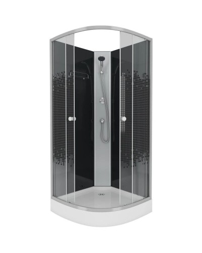 Душевая кабина 90х90х200 см Niagara NG-4501-08BK интимато