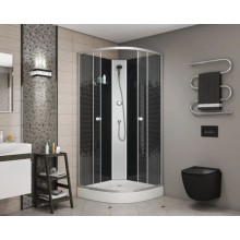 Душевая кабина 90х90х200 см Niagara NG-4501-08BK интимато