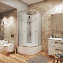 Душевая кабина 90х90х200 см Niagara NG-7308-08BK матовое