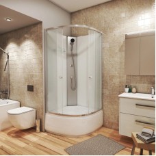 Душевая кабина 90х90х200 см Niagara NG-7308-08BK матовое