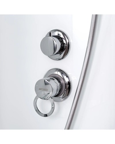 Душевая кабина 80х80х208 см Deto D08 матовое