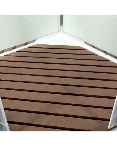 Душевая кабина 80х80х208 см Deto D08 матовое