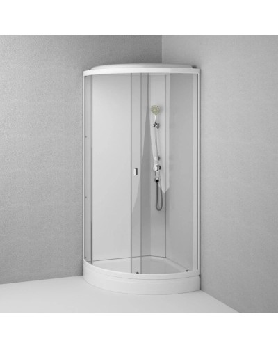 Душевая кабина 90х90х190 см Am.Pm X-Joy W88C-301-090WT прозрачное